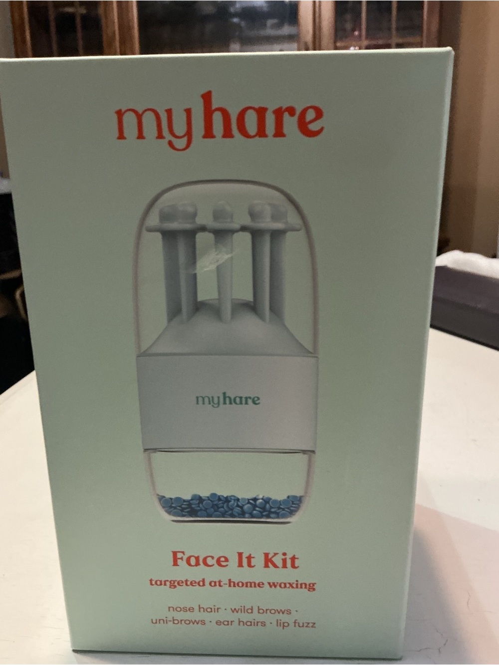 Face It Kit - Mint Green At-Home Targeted Waxing Tool